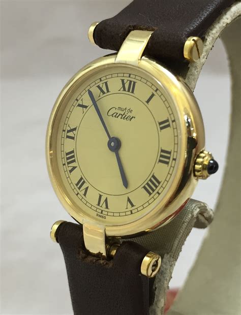 ebay ladies cartier watch|vintage cartier watches ebay.